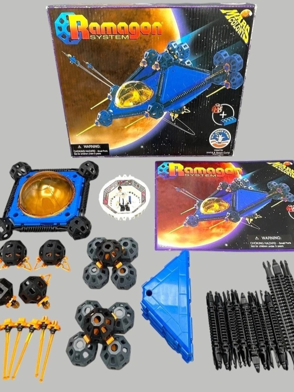 Ramagon System 10312 Mars Colony Space Ship Building Set Space Camp